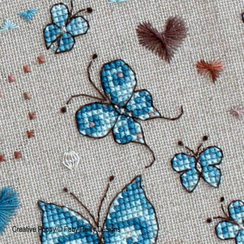 Butterfly patterns designed by Faby Reilly